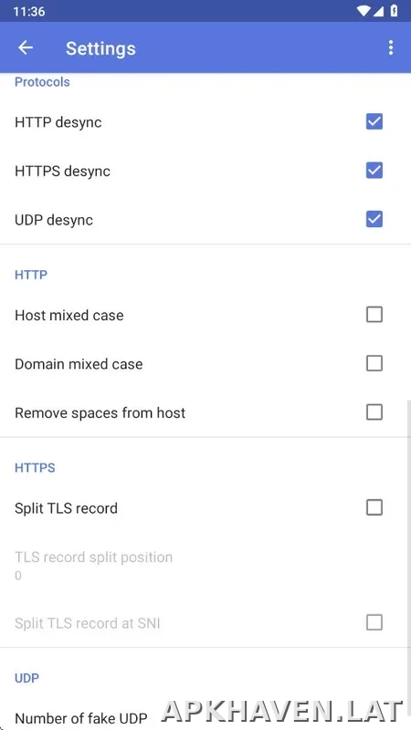 ByeByeDPI скриншот 5