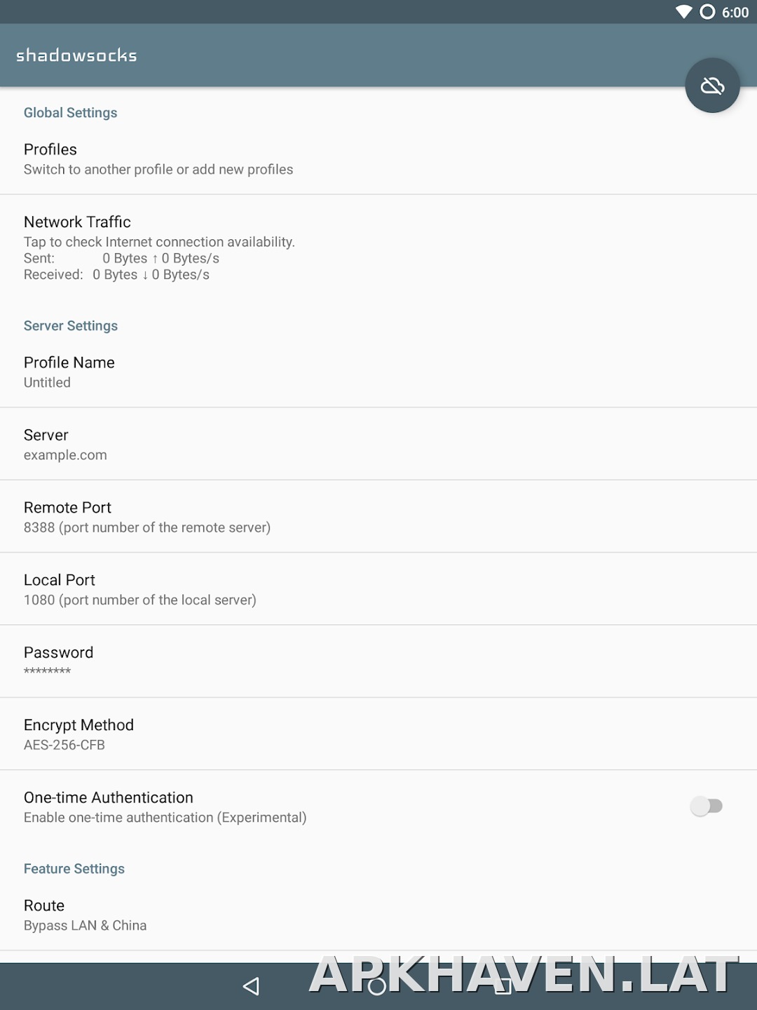 Shadowsocks скриншот 5